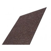 Crown Marathon Heavy Traffic Scraper/Wiper Mat - 3' x 10', Dark Brown